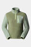 The North Face Womens Yumiori Quarter Zip Fleece  Bark Mist/Slate Moss/As