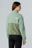 The North Face Womens Yumiori Quarter Zip Fleece  Bark Mist/Slate Moss/As