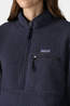 Patagonia Womens Retro Pile Marsupial Fleece Sunken Blue