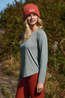 Acai Womens Merino Beanie Mango