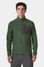 Patagonia Mens R1 Air Zip Neck Fleece Treeline Green