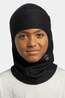 Buff Kids Thermonet Hinged Balaclava - Solid Black Solid Black