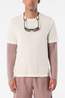 Salomon Mens Shakeout Core GFX T-Shirt Whisper White/Pink Frosting/Icy Pink