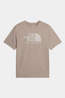 The North Face Mens 24/7 Logo Graphic T-Shirt Stone Slab