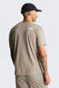 The North Face Mens 24/7 Logo Graphic T-Shirt Stone Slab