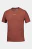 Salomon Mens Sense Aero GFX T-Shirt Burnt Umber/Coffee Bean