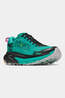 Hoka Womens Mafate 5 Shoes Black / Electric Aqua