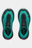 Hoka Womens Mafate 5 Shoes Black / Electric Aqua