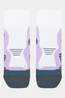 Stance Womens Pace Light Quarter Socks Lavender