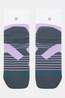 Stance Womens Pace Light Quarter Socks Lavender
