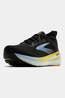 Brooks Mens Glycerin 23 Shoes Black/Cyber Yellow/Nightlife