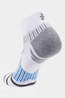 Balega Unisex Enduro Quarter Running Socks White