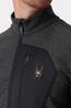 Spyder Mens Bandit Fleece Jacket Black Melange