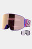 Salomon Mens Sentry Prime Sigma Goggles + Extra Lens Ulviolet/Cp