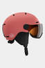 Salomon Kids Orka Visor Snow Helmet Sun K. Coral/Uni Fl