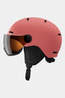 Salomon Kids Orka Visor Snow Helmet Sun K. Coral/Uni Fl