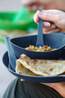 Lifeventure Ellipse Camping Cutlery Set  Navy