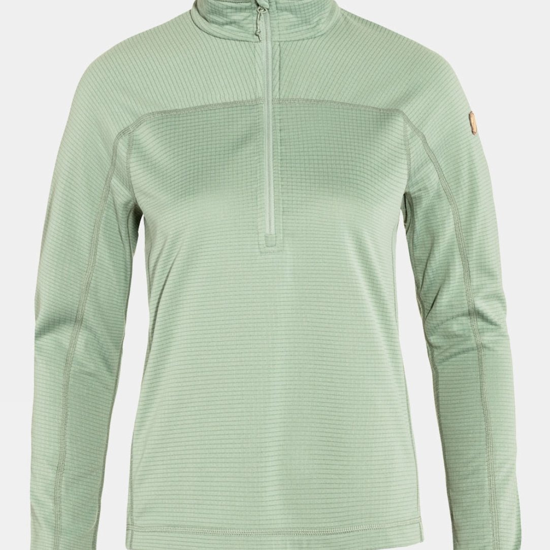 Womens Abisko Lite Fleece Half Zip Fleece