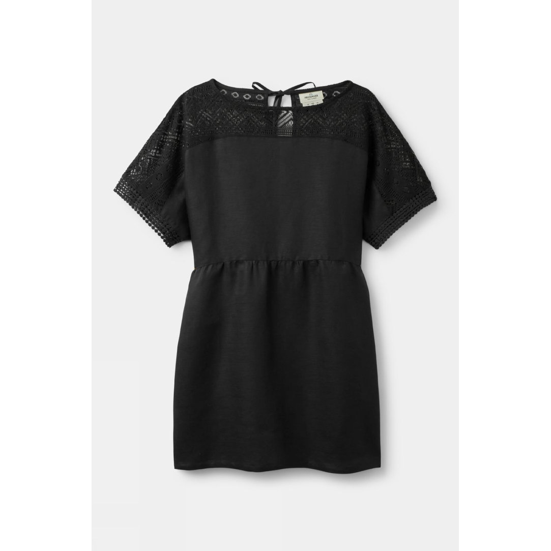 Womens Sono Linen Smock Dress
