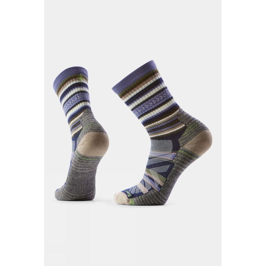 Mens Hike Light Cushion Panorama Crew Socks